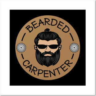 Bearded carpenter Posters and Art